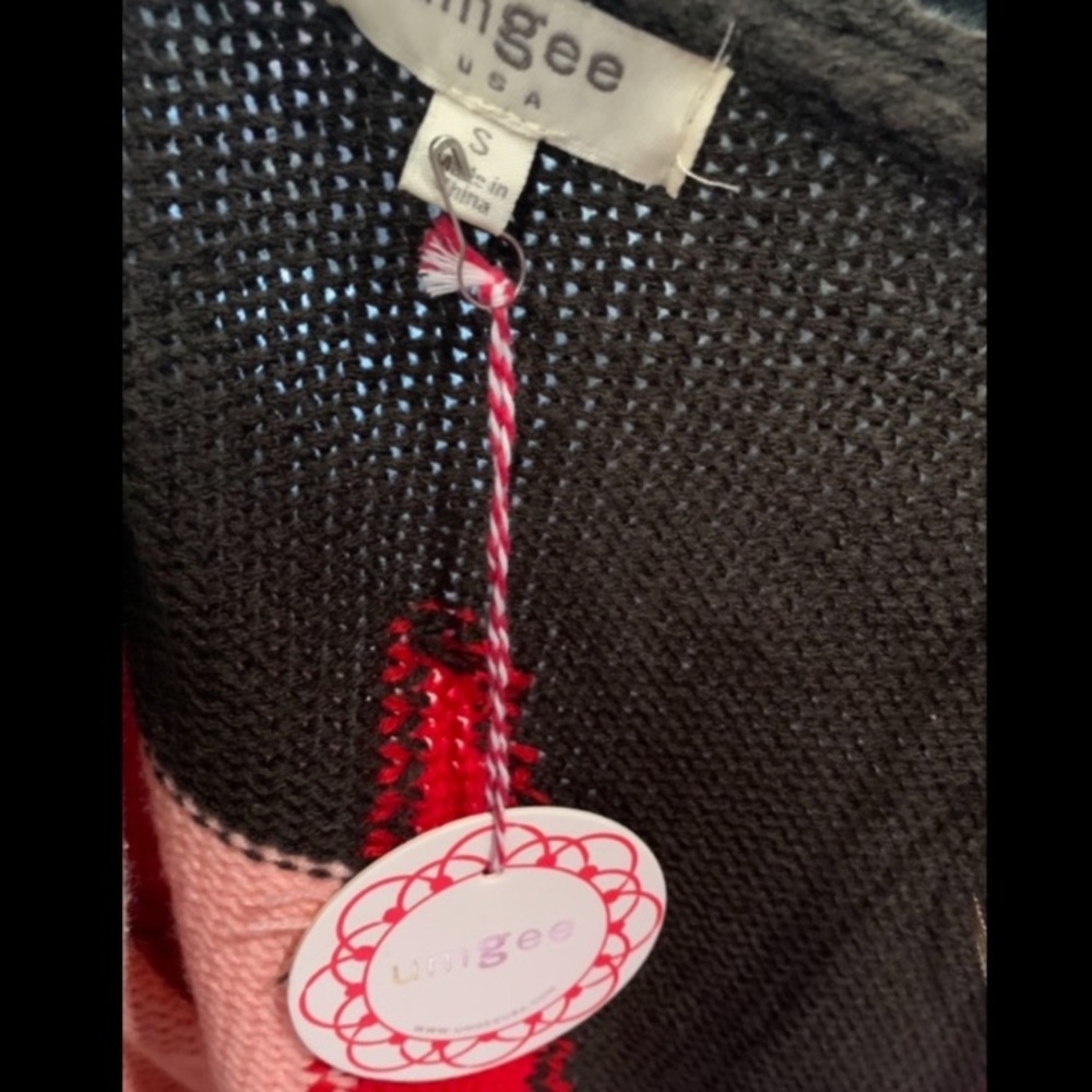 Umgee Multicolor Patchwork Cardigan - image 7